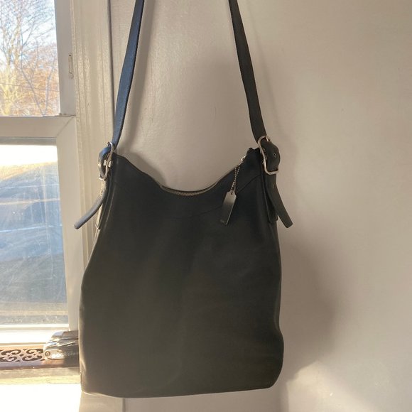 Coach Legacy 9177 Crossbody Purse Hobo Large Black